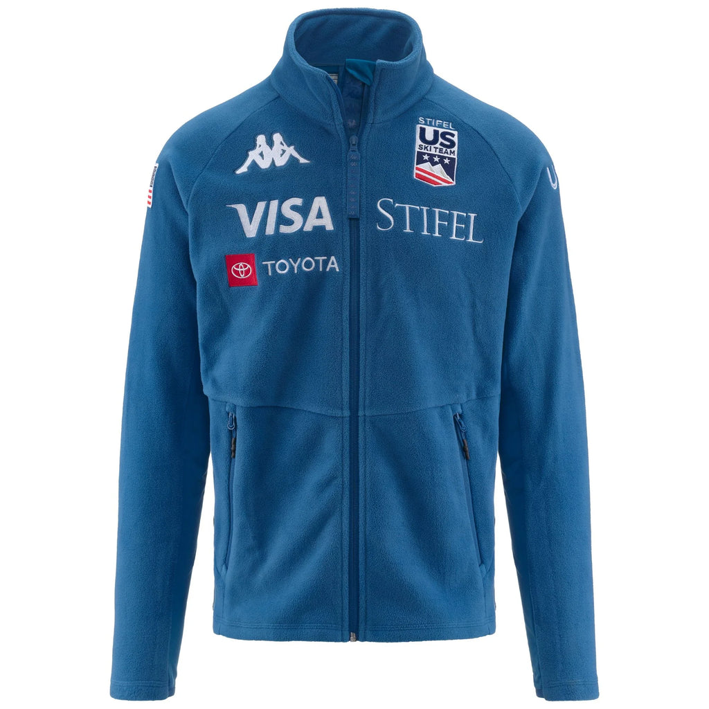 Kappa Pile Pesante 6CENTO 687C US Blue Deep Water - fronte