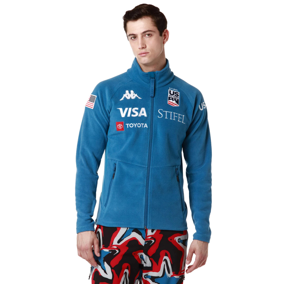 Kappa Pile Pesante 6CENTO 687C US Blue Deep Water - modello