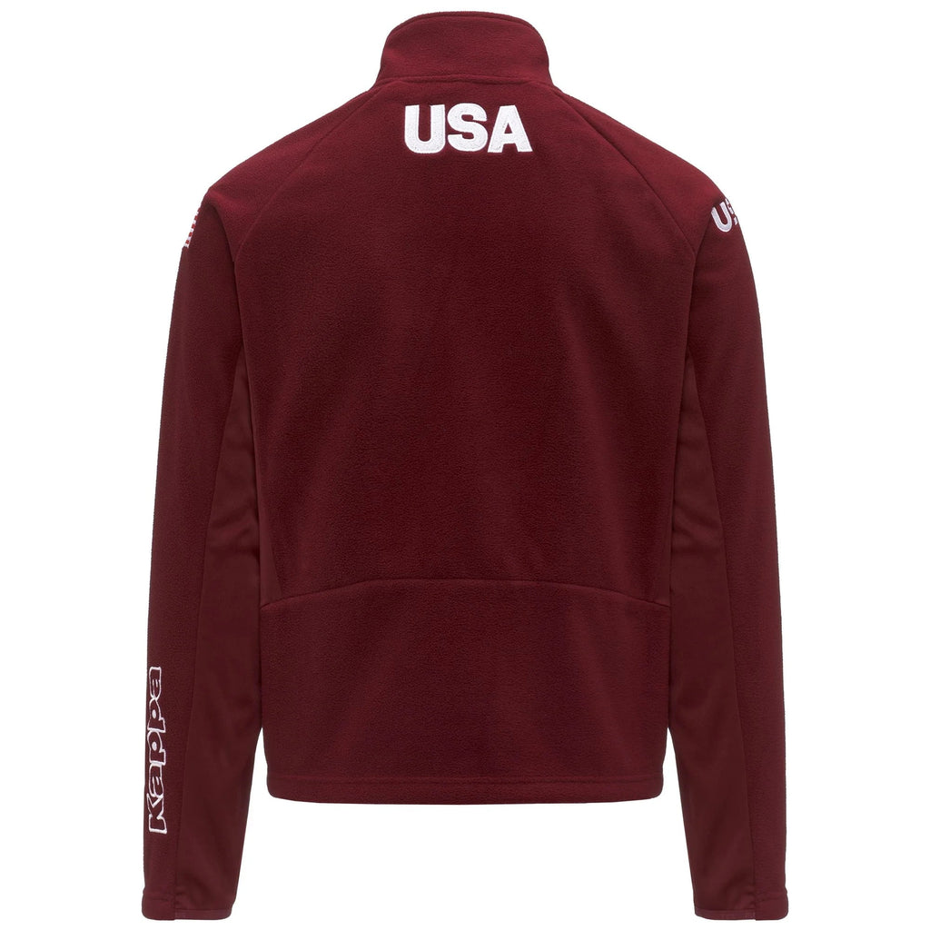 Kappa 6CENTO 687C US Red Pomegranate - retro