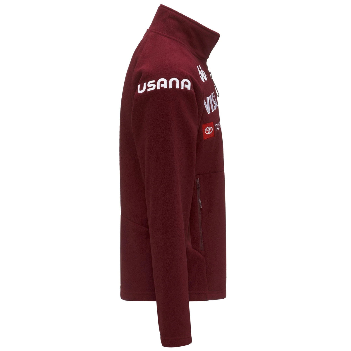 Kappa 6CENTO 687C US Red Pomegranate - lato