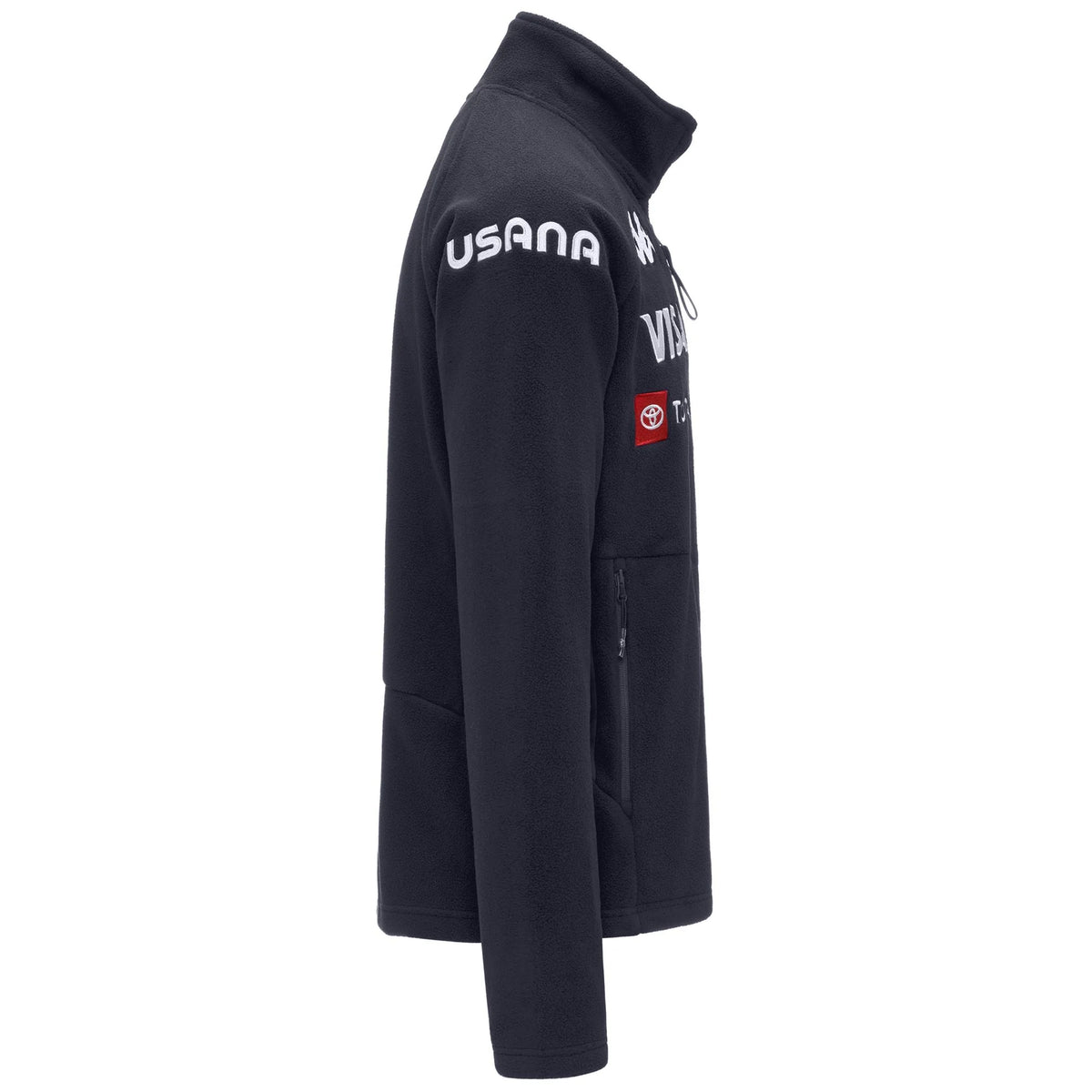 Kappa Pile Pesante 6CENTO 687C US Blue Baritone - lato modello