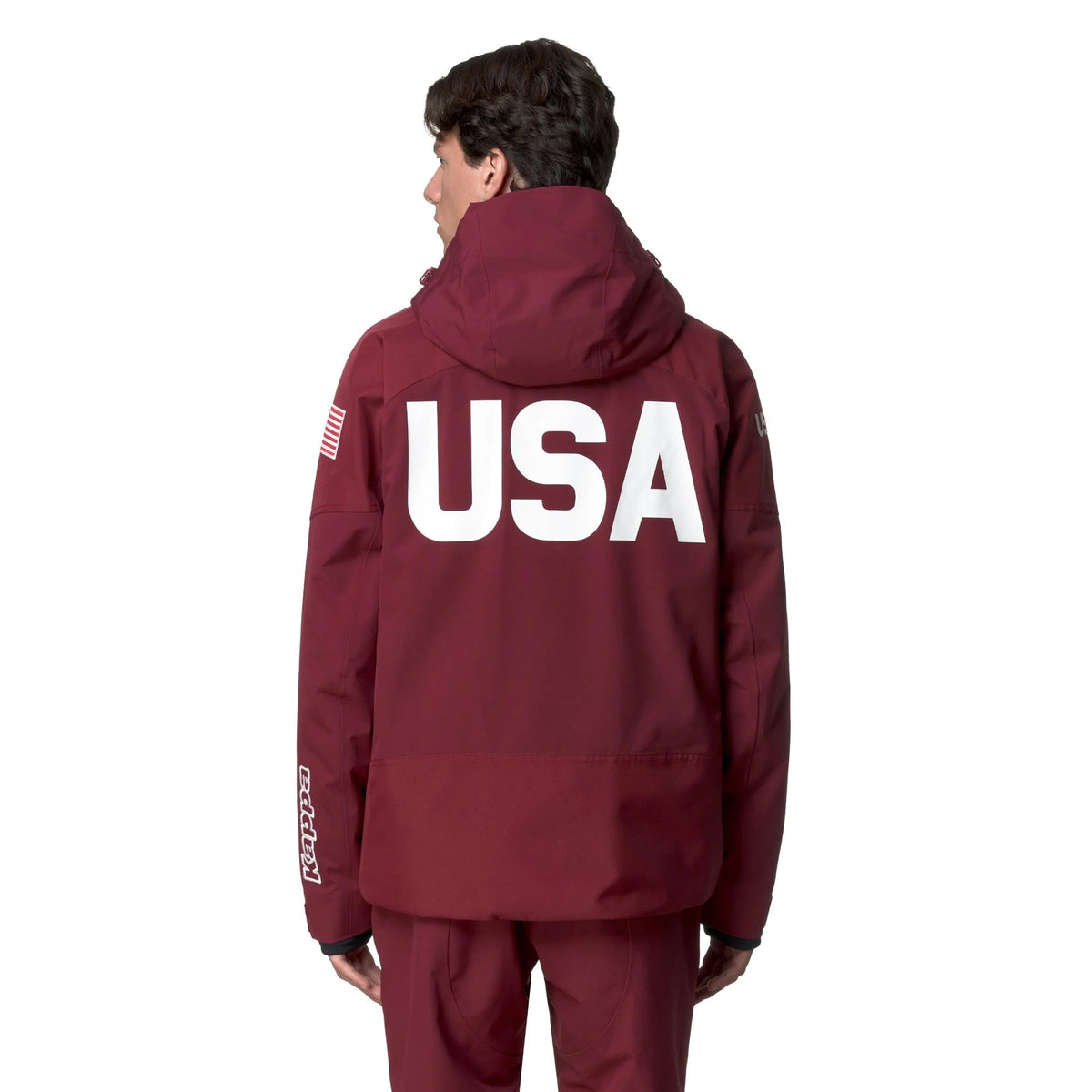 Kappa 602C giacca sci uomo Red Pomegranate - dettaglio interno