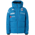 Kappa Piumino Uomo 6CENTO 662C USA Blue Deep Water - fronte