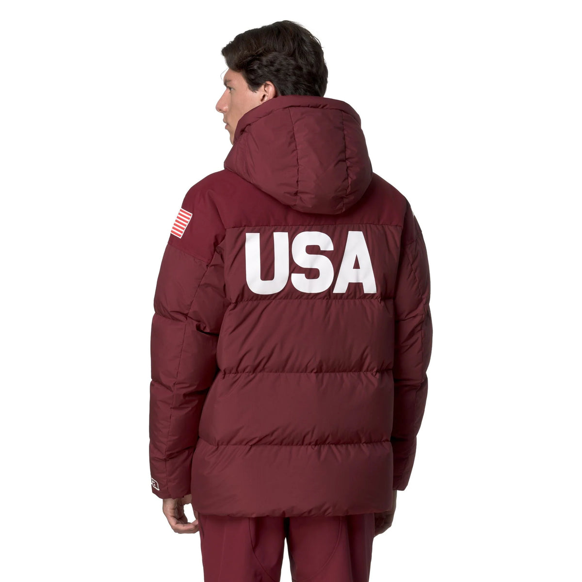 Kappa Piumino Uomo 6CENTO 662C USA Red Pomegranate - retro modello