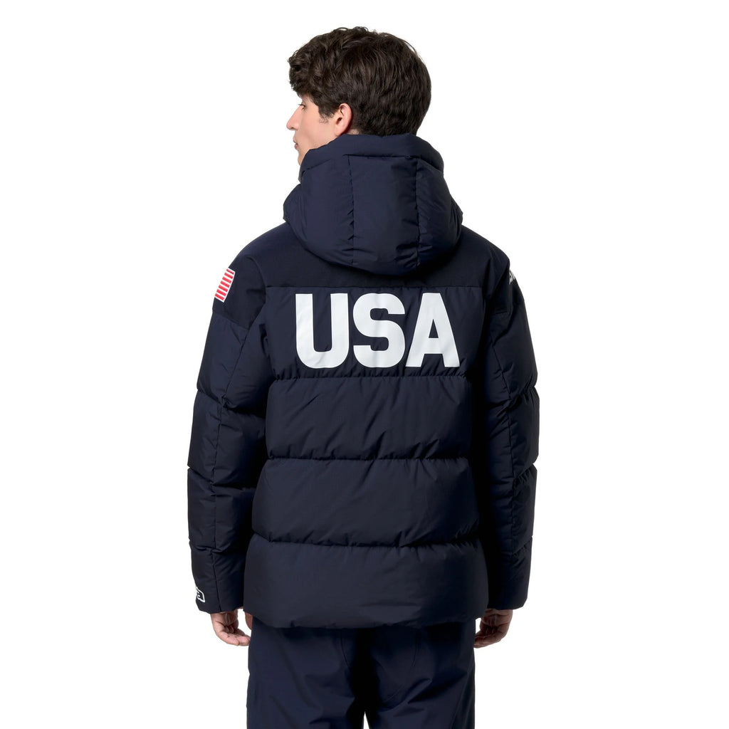 Kappa Piumino Uomo 6CENTO 662C USA Blue Baritone - dettaglio interno
