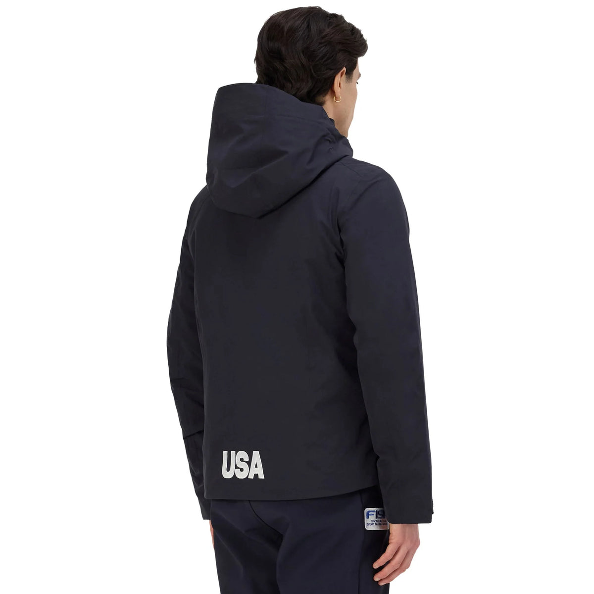 Kappa Giacca Sci Uomo 6CENTO 806 USA Blue Dk Navy - retro modello