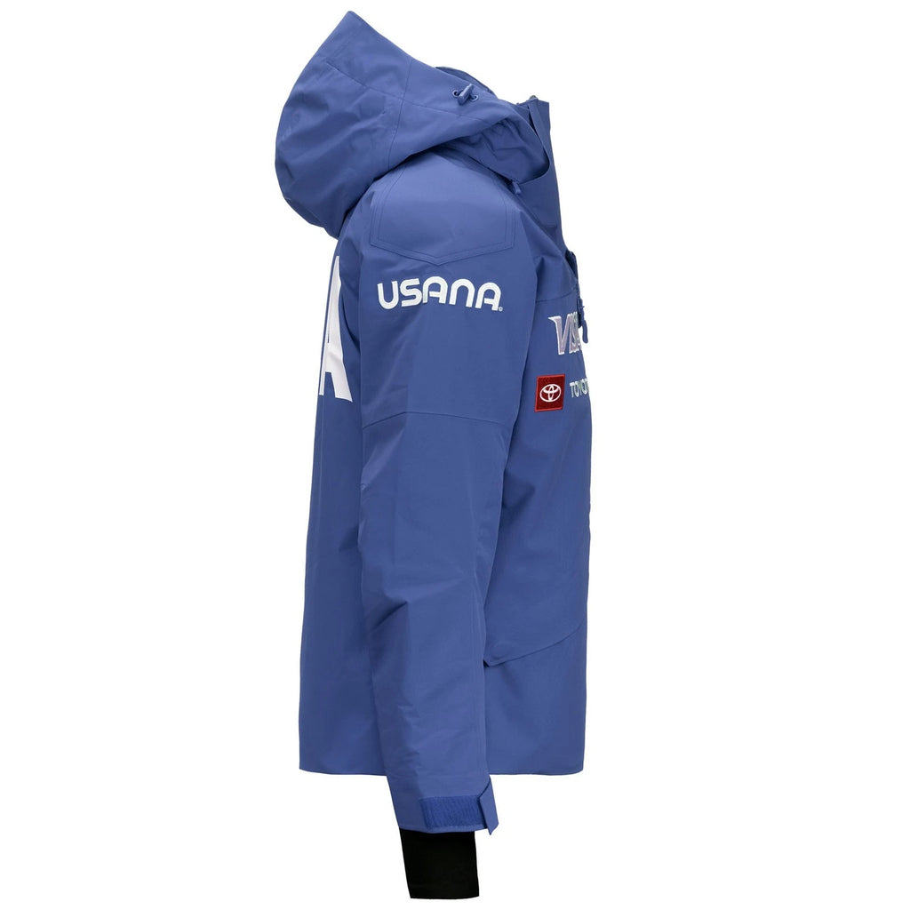 Kappa Giacca Sci Uomo 6CENTO 602F USA Blue Fiord - lato